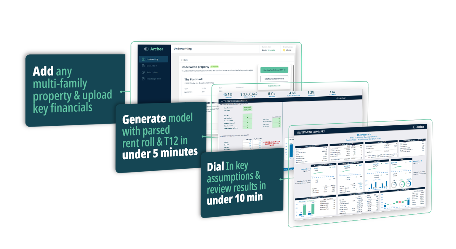Archer Review: Automated parsing and underwriting software for commercial real estate deal analysis