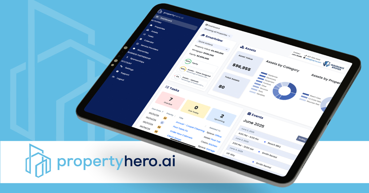 PropertyHero.ai Review: AI-driven inventory and maintenance tracking for residential and boutique hospitality assets