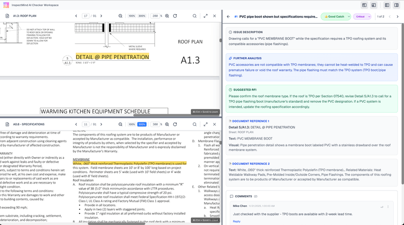 InspectMind AI Review: Automated construction inspection and field reporting software for commercial real estate developers