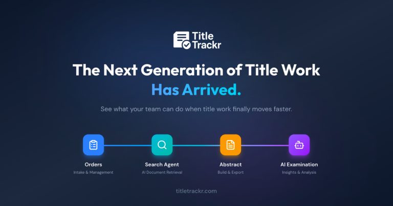 TitleTrackr Review: AI extraction software designed strictly for commercial title searchers and deed analysis