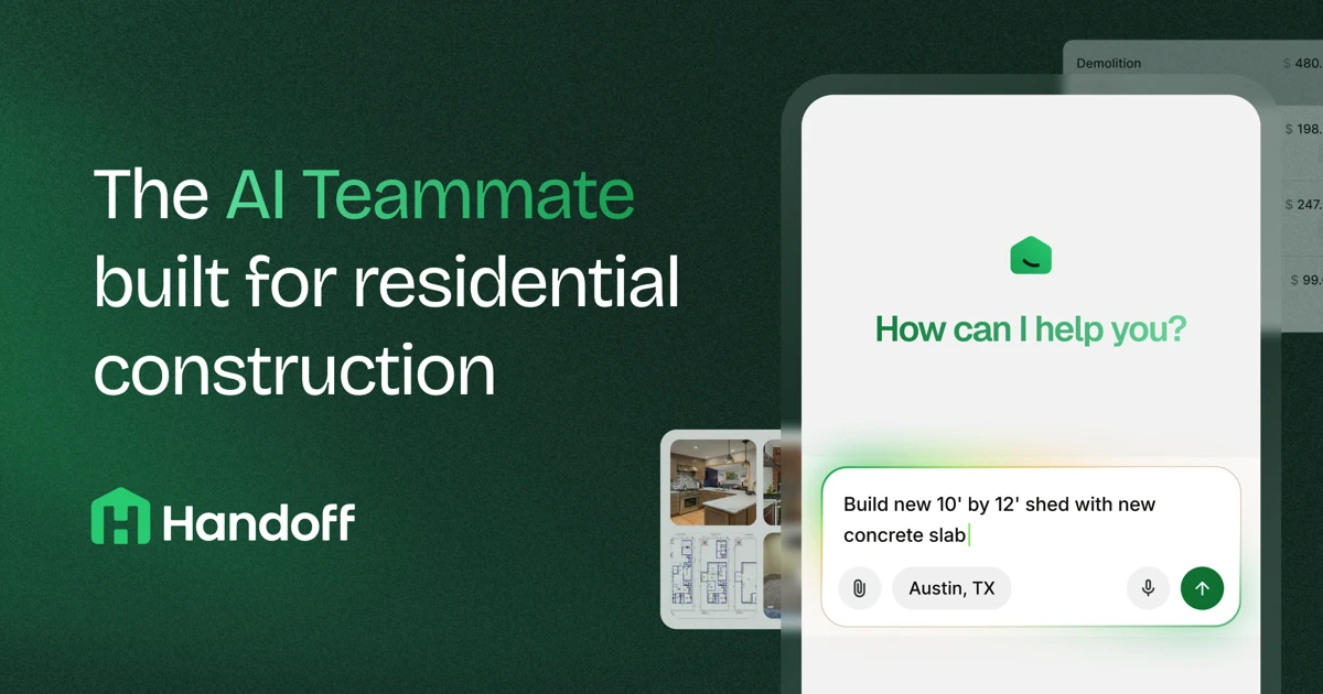 Handoff Review: AI Estimating and Business Automation for Construction Contractors