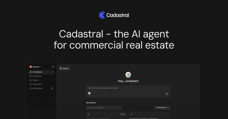 Cadastral Review: AI analysis for complex commercial real estate workflows