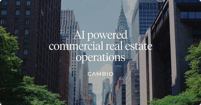 Cambio Review: AI agents for CRE capital planning and compliance