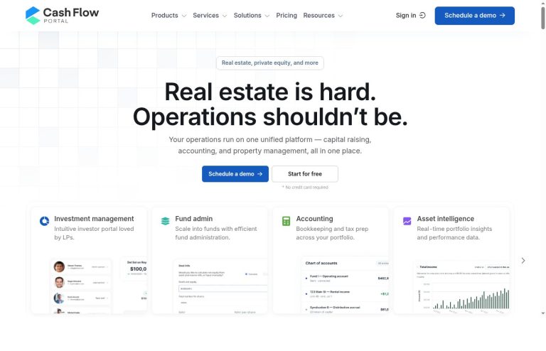 Cashflow Portal Review: Unified fundraising and investor operations for CRE sponsors