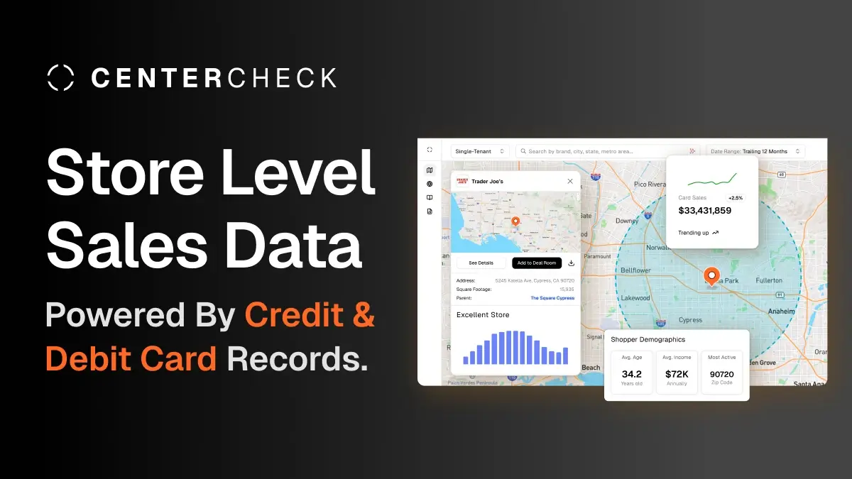 CenterCheck Review: Card transaction insights for retail property decisions