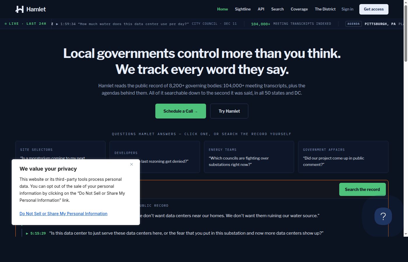 Hamlet AI CRE tool review | BestCRE