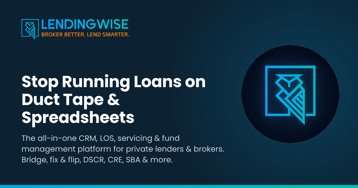 LendingWise Review: Unified lending operations from application through servicing