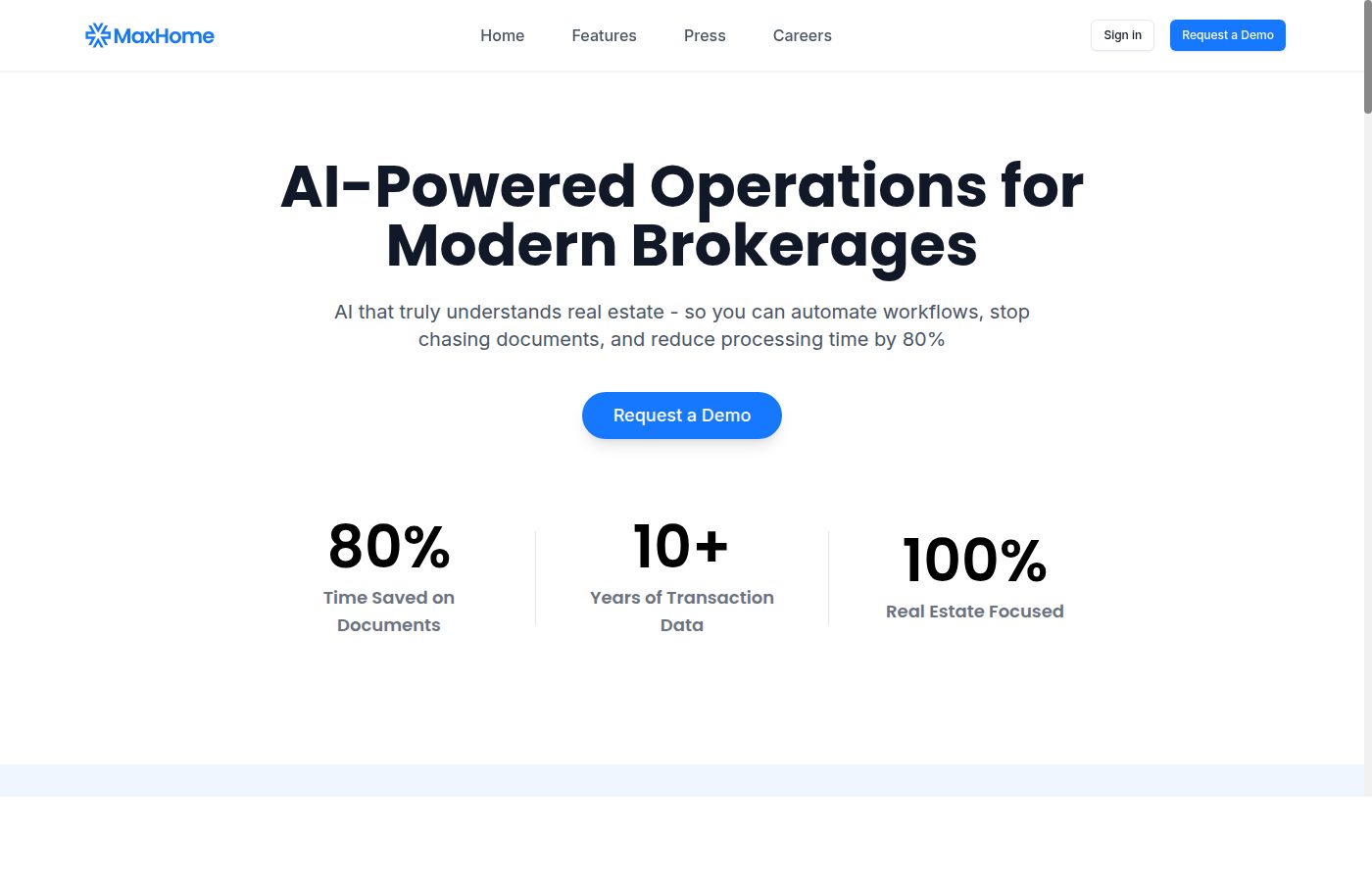 MaxHome.AI Review: AI transaction workflow automation built specifically for commercial real estate brokerages