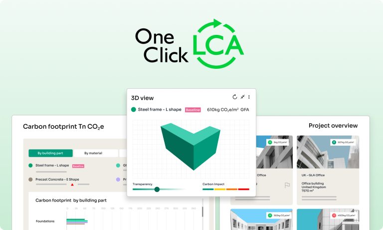One Click LCA Review: Whole building life cycle assessment and embodied carbon