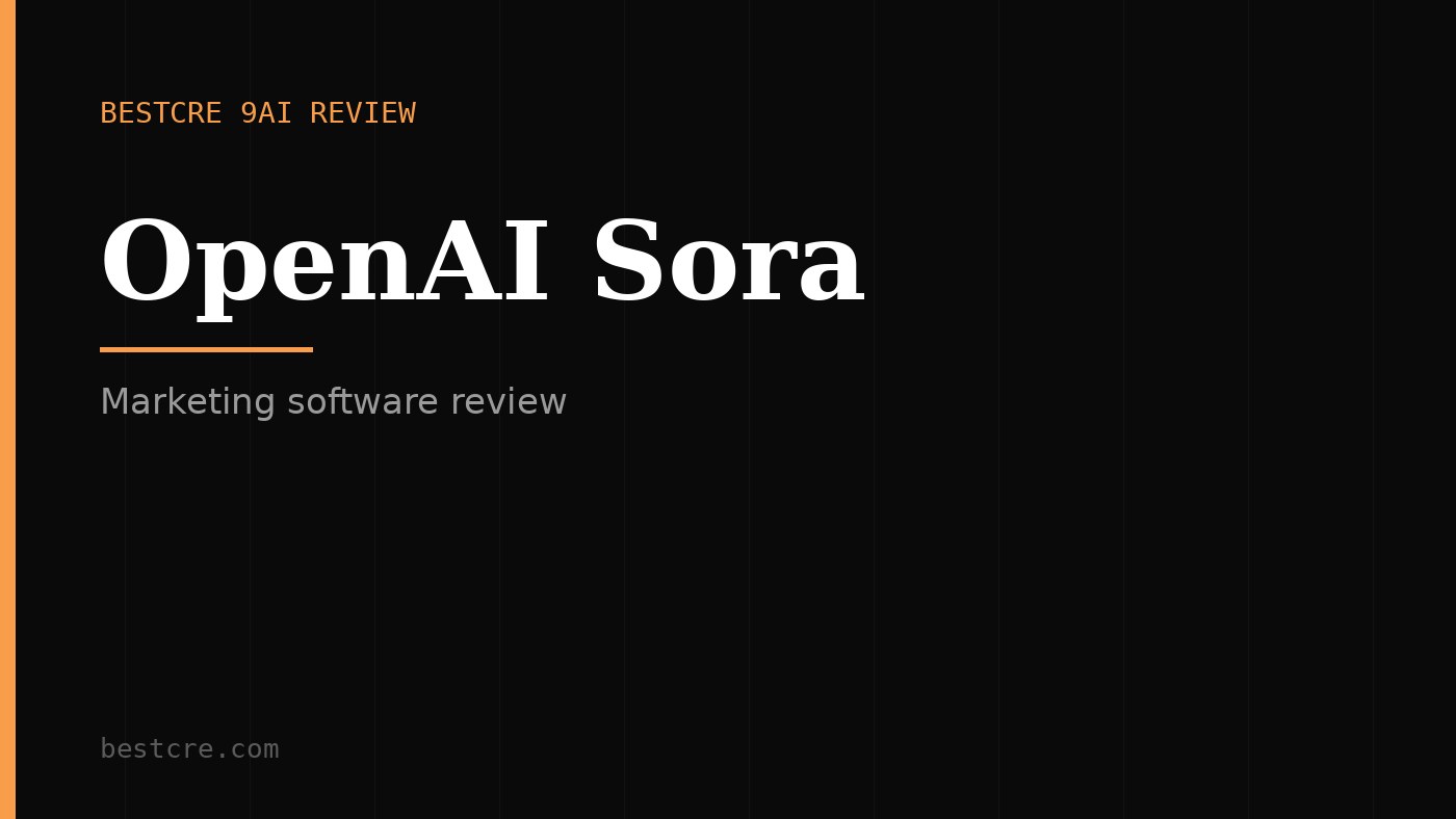 OpenAI Sora Review: High-fidelity video generation model requiring intensive prompting for commercial real estate