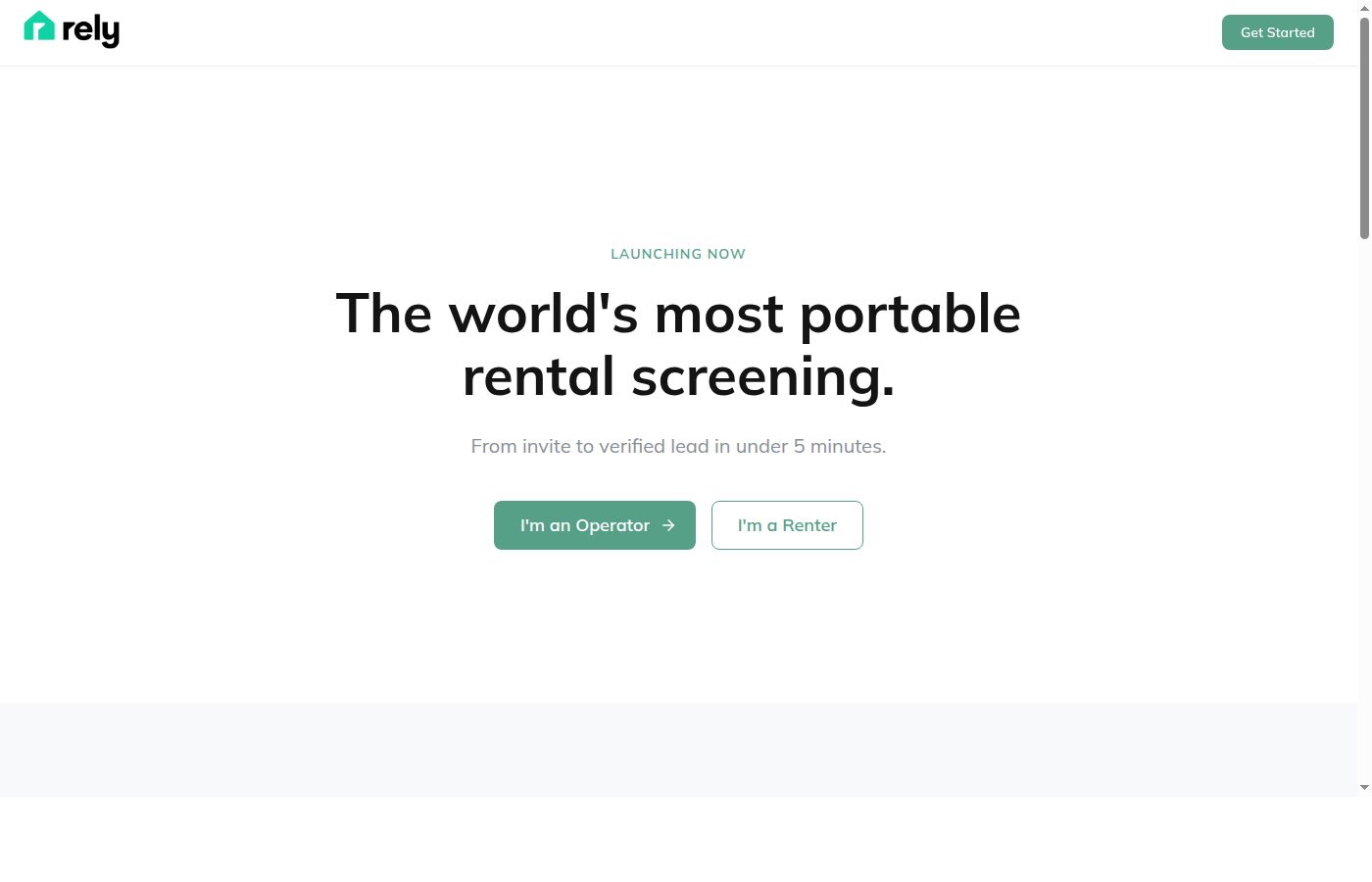 Rely Estate Review: Digital rental passport streamlining income and background verification for property managers