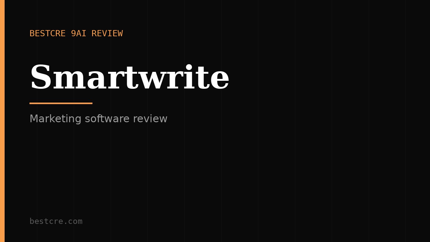 Smartwrite Review: An AI writing assistant for drafting personalized outbound marketing email sequences