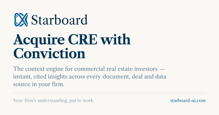 Starboard AI Review: Firm memory for faster CRE underwriting