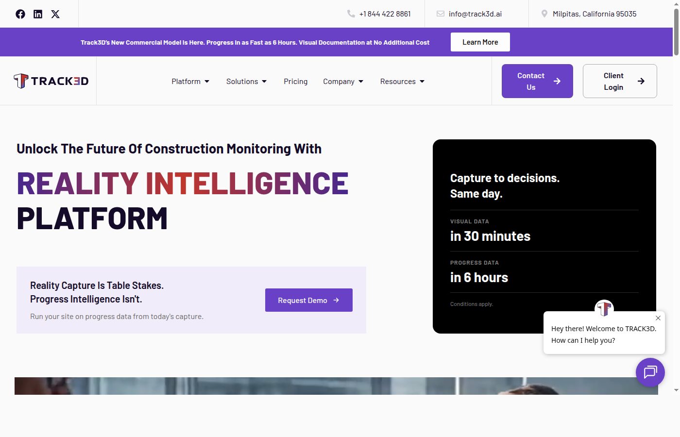 Track3D Review: Construction progress intelligence from site capture