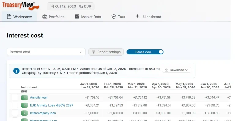 TreasuryView Review: Debt and cash control for CRE finance teams