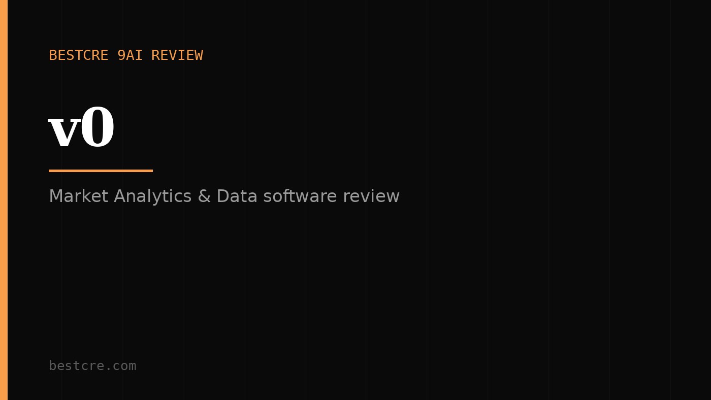 v0 Review: AI Powered UI Generation for CRE Applications