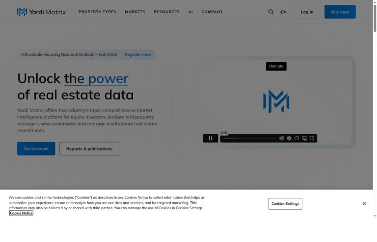 Yardi Matrix Review: Property and market intelligence for CRE decisions